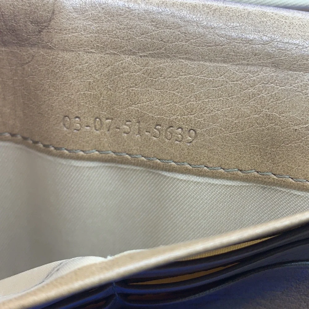 Chloe long leather wallet with lock‎ box color 2 color rivets
